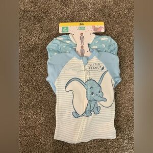 NWT Disney Footed Pajamas Size 3-6 Months
